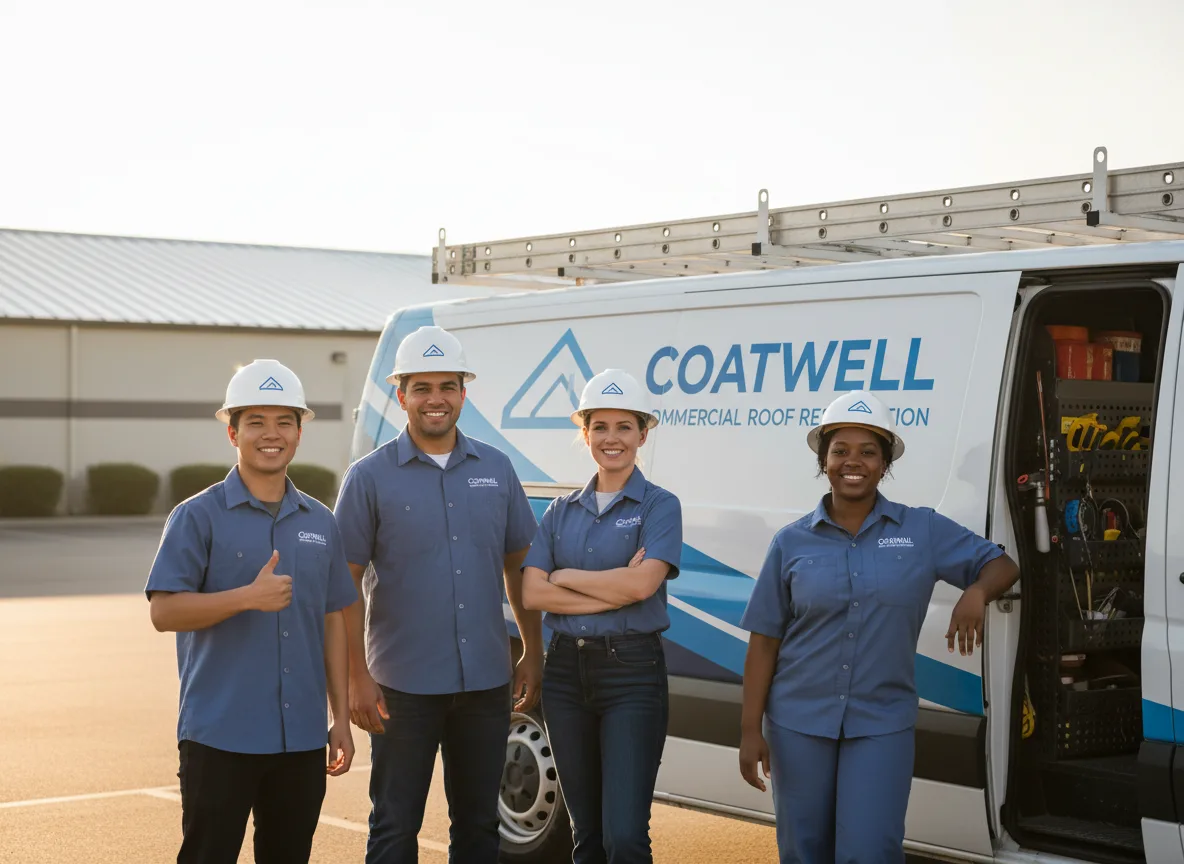 Commercial roof coating company in White Cloud, KS